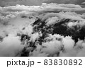 Clouds, mist, cover the mountain peaks, tropical rainforests, Thailand 83830892