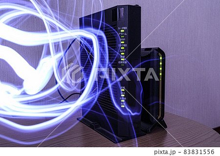 モデムイメージ ルーターイメージ モデムイメージ ルーターイメージ 83831556