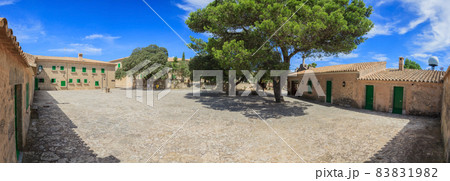 Courtyard of the Monastery of Santuari de Nostra Senyora de Cura 83831982