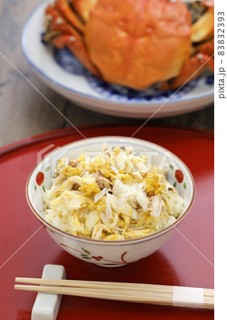 モクズガニご飯 83832393