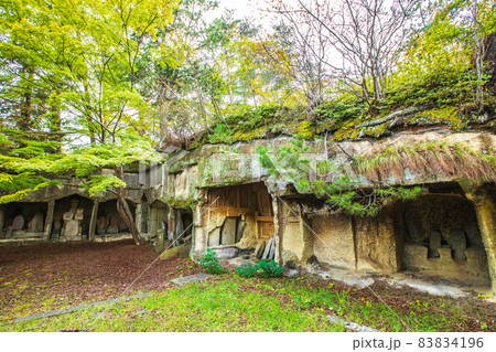 日本三景松島 雄島の風景 日本三景松島 雄島の風景 83834196