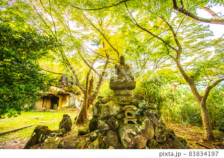 日本三景松島　雄島の風景 83834197