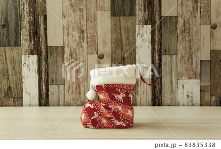 クリスマスの靴。サンタクロースの長靴 クリスマスの靴。サンタクロースの長靴 83835338