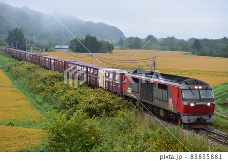 石北本線　伊香牛ー愛別　JR貨物　DF200-53（五稜郭） 83835881