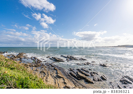 犬吠崎　銚子半島の最東端　地球活動の痕跡 83836321