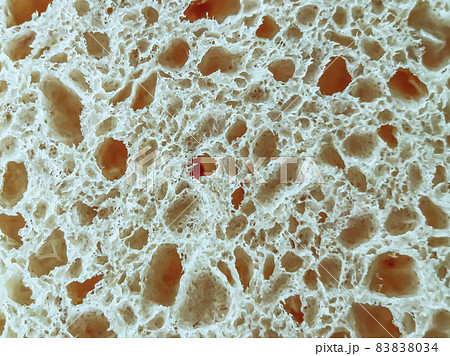 Porous yellow swab for washing face 83838034