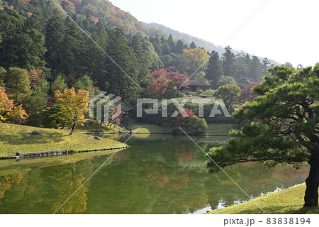 修学院離宮　上離宮　浴龍池 83838194