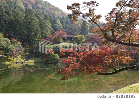修学院離宮 上離宮 浴龍池 修学院離宮 上離宮 浴龍池 83838195
