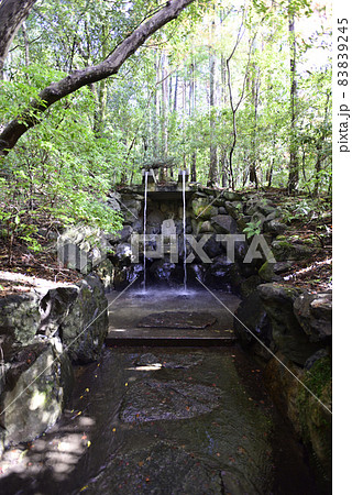 赤山禅院　不動明王の瀧 83839245