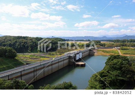 四十四田公園から望む四十四田ダム 四十四田公園から望む四十四田ダム 83842052