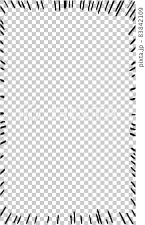 Concentrated lines with handwriting Radial cartoon Vertical rectangle 83842109