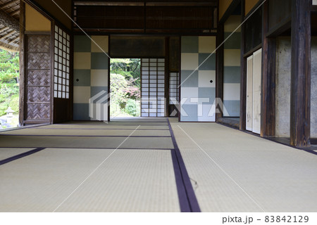桂離宮 松琴亭の市松模様 桂離宮 松琴亭の市松模様 83842129