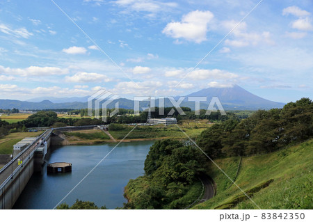 四十四田公園から望む四十四田ダム 83842350