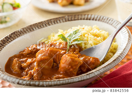 バターチキンカレー 83842556