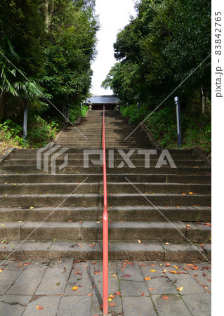 真間山弘法寺、石段 83842765