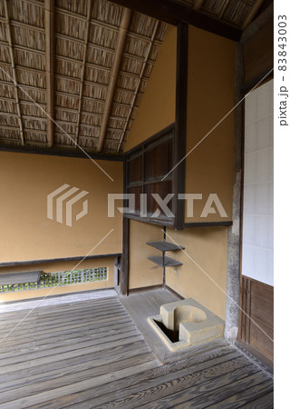 桂離宮　月波楼　板間 83843003