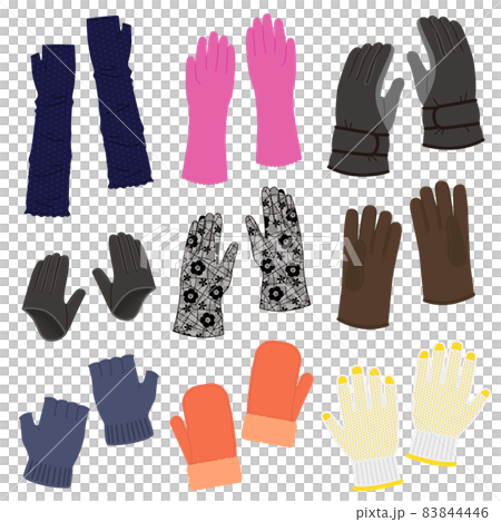 Illustration of gloves Illustration of gloves 83844446