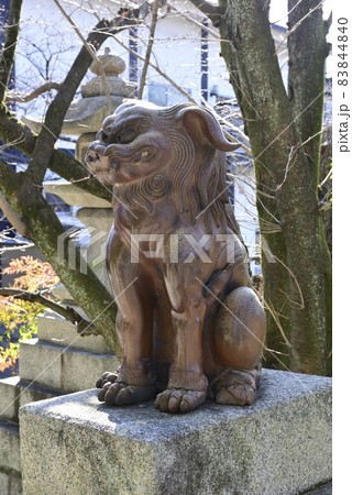 妙見堂　京都最古の狛犬（伊部狛犬） 83844840