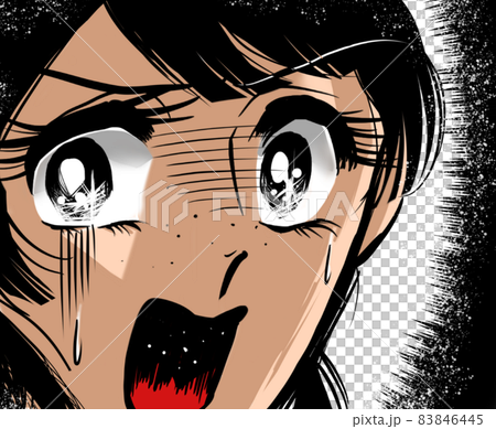 70 年代少女漫畫不愉快的預感害怕黑頭髮女人 83846445