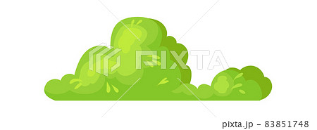 Cartoon shrubbery. Illustrated bushs, forest hedge vector design Cartoon shrubbery. Illustrated bushs, forest hedge vector design 83851748