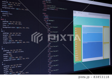 ウェブレイアウト　パソコン 83853118