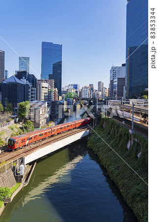 【都市景観】御茶ノ水 聖橋からの街並み 【都市景観】御茶ノ水 聖橋からの街並み 83853344