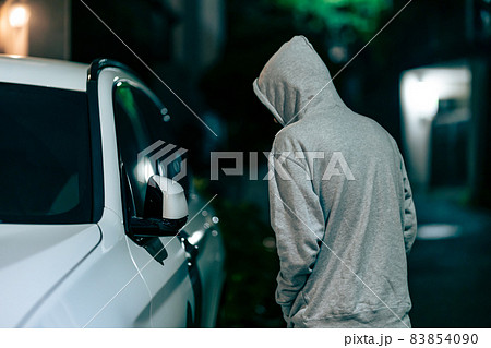 車上荒らし・不審者 83854090