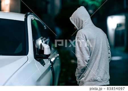 車上荒らし・不審者 83854097