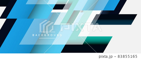 Background. Geometric diagonal square shapes and lines abstract composition. Vector illustration for wallpaper banner background or landing page Background. Geometric diagonal square shapes and lines abstract composition. Vector illustration for wallpaper banner background or landing page 83855165