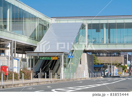 駅前風景　日立駅 83855444