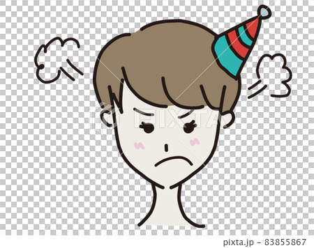 A woman having an event party gets angry A woman having an event party gets angry 83855867