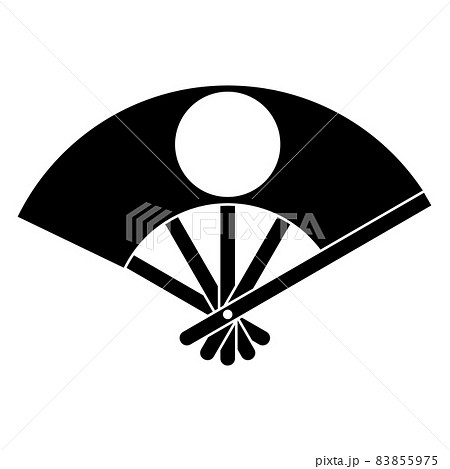 佐竹義宣、佐竹義重、久保田義堯の家紋です。日の丸扇といいます。佐竹扇とも。 83855975