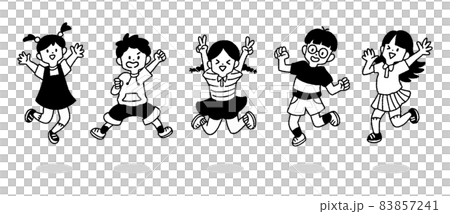 Children to jump 83857241