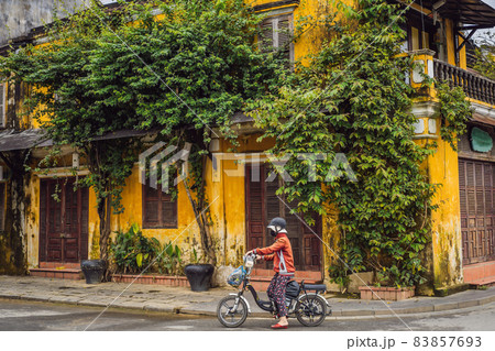 Hoi An ancient town, Vietnam. Vietnam opens to tourists again after quarantine Coronovirus COVID 19 83857693