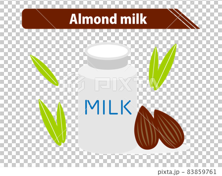 Almond milk, alternative milk and raw materials 83859761