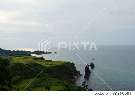 京都丹後半島屏風岩 京都丹後半島屏風岩 83860083