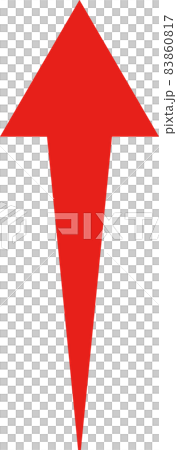 Arrow-Upward-UP (red) 83860817