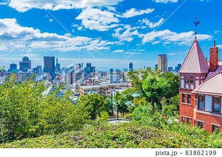 【兵庫の都市風景】神戸異人館周辺の都市風景 83862199