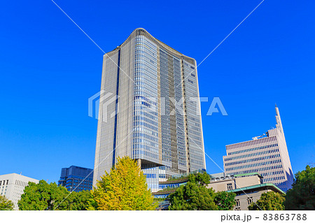東京 千代田区の都市風景 秋の東京ミッドタウン日比谷 東京 千代田区の都市風景 秋の東京ミッドタウン日比谷 83863788