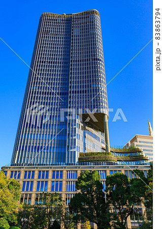 東京 千代田区の都市風景 秋の東京ミッドタウン日比谷 東京 千代田区の都市風景 秋の東京ミッドタウン日比谷 83863794
