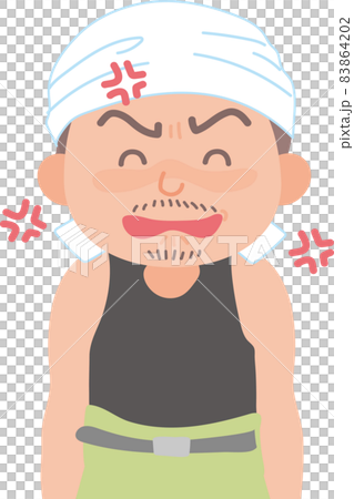 蓋登_胡茬男子氣概_笑著生氣 蓋登_胡茬男子氣概_笑著生氣 83864202