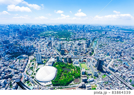 東京ドーム・空撮写真 東京ドーム・空撮写真 83864339
