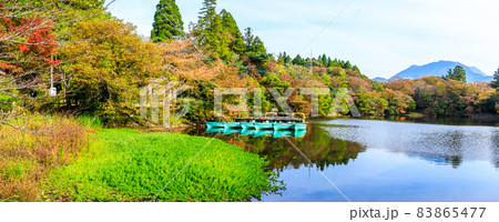 白雲の池の紅葉 パノラマ 【長崎県雲仙市】 白雲の池の紅葉 パノラマ 【長崎県雲仙市】 83865477