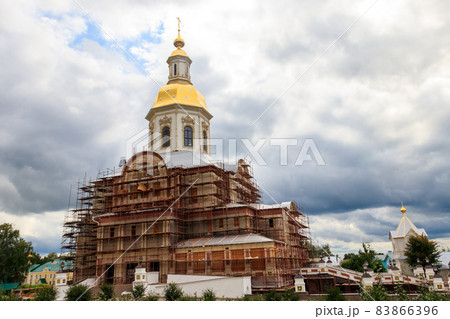 Annunciation cathedral in Holy Trinity-Saint Seraphim-Diveyevo convent in Diveyevo, Russia 83866396