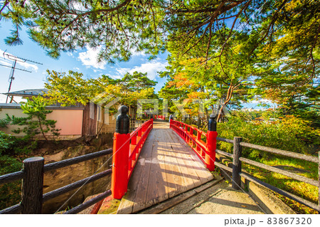宮城県 日本三景松島・五大堂の風景 宮城県 日本三景松島・五大堂の風景 83867320