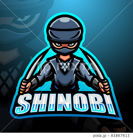 Shinobi mascot esport logo design Shinobi mascot esport logo design 83867613