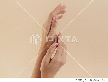Healthy beautiful manicure woman hands Picture on pik. High quality beautiful photo concept Healthy beautiful manicure woman hands Picture on pik. High quality beautiful photo concept 83867845