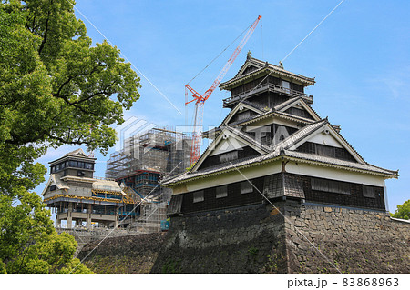 再建中の熊本城 83868963