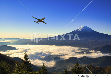 富士五湖地方の美しい世界遺産・富士山 83869903