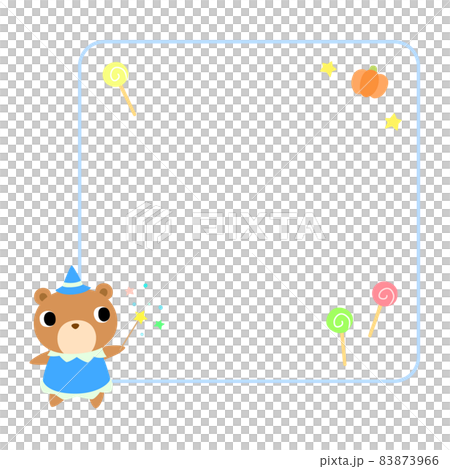 Halloween bear with frame + decoration Halloween bear with frame + decoration 83873966